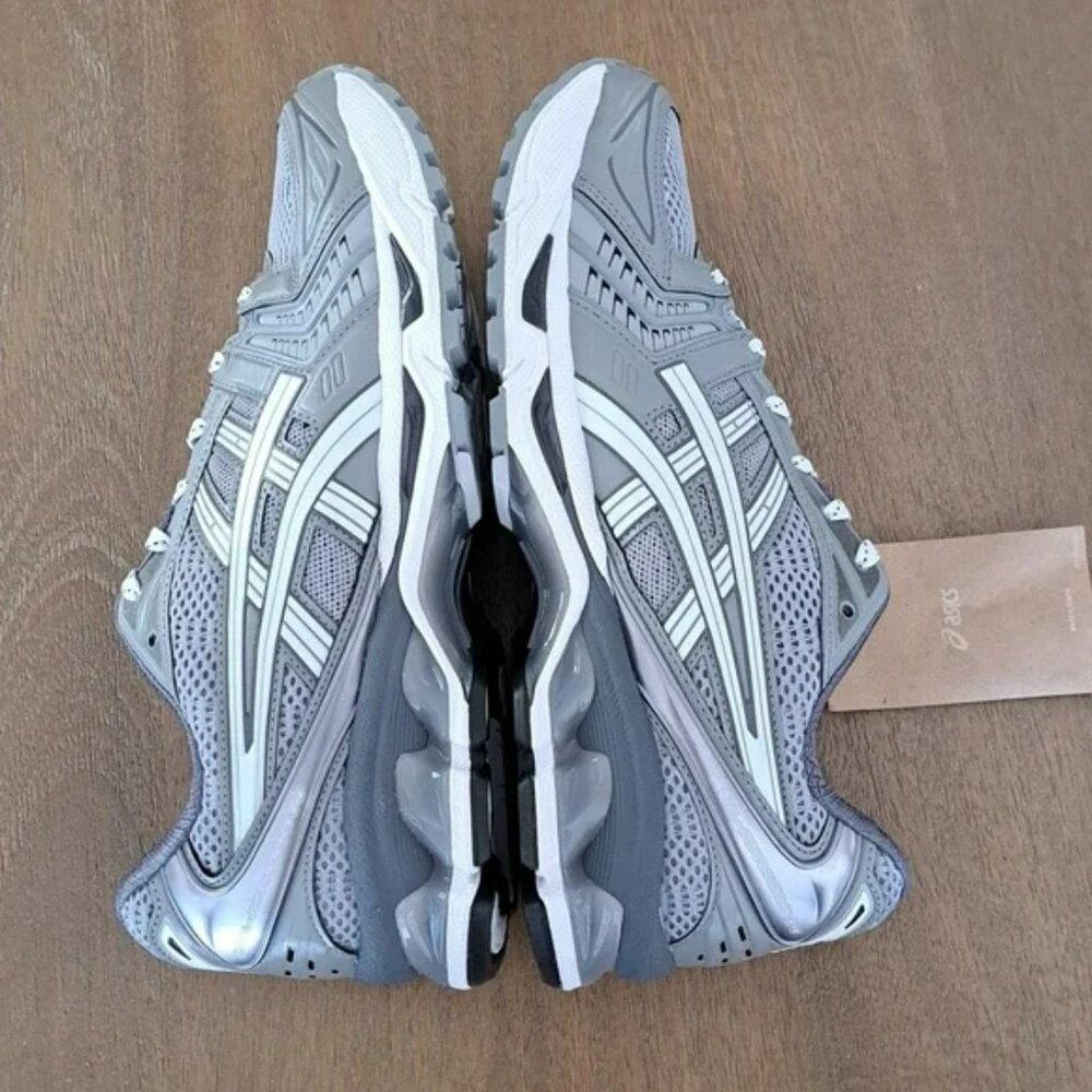 Asics Gel-Kayano 14 Running Shoe - Size: Men 8.5 - Color: Piedmont Grey/White - Picture 7 of 10